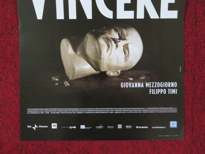VINCERE ITALIAN LOCANDINA POSTER GIOVANNA MEZZOGIORNO FILIPPO TIMI 2009 Rendezvous Cinema Movie posters