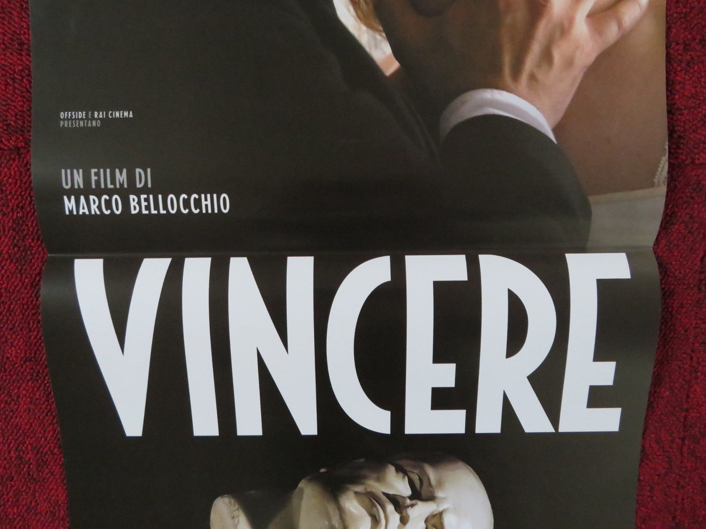 VINCERE ITALIAN LOCANDINA POSTER GIOVANNA MEZZOGIORNO FILIPPO TIMI 2009 Rendezvous Cinema Movie posters