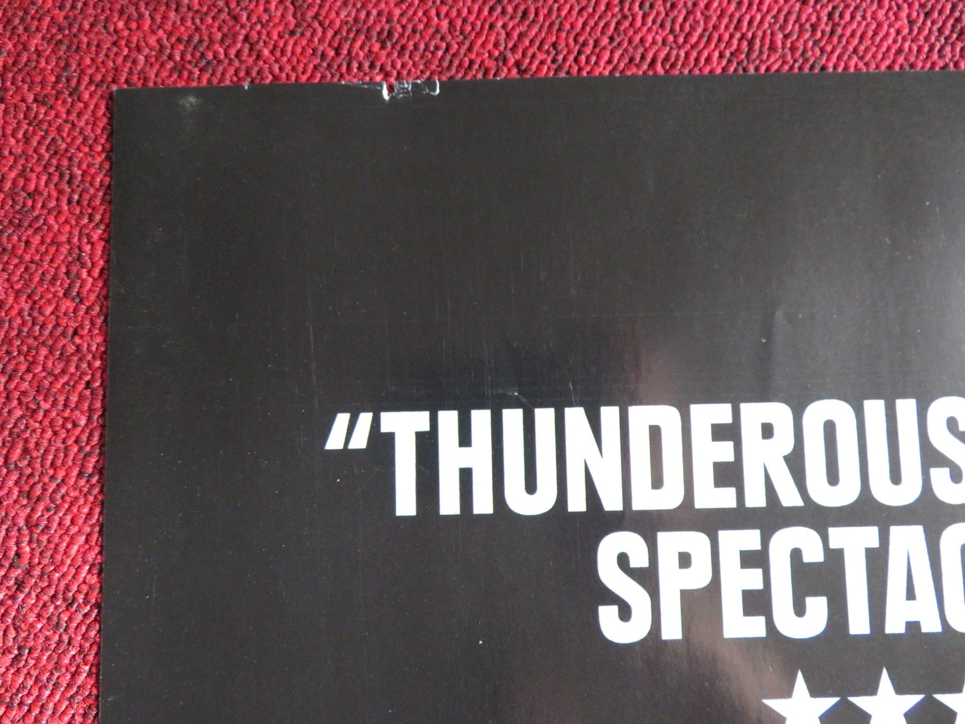 VINCERE UK QUAD (30"x 40") ROLLED POSTER FILIPPO TIMI GIOVANNA MEZZOGIORNO 2009 Rendezvous Cinema Movie posters