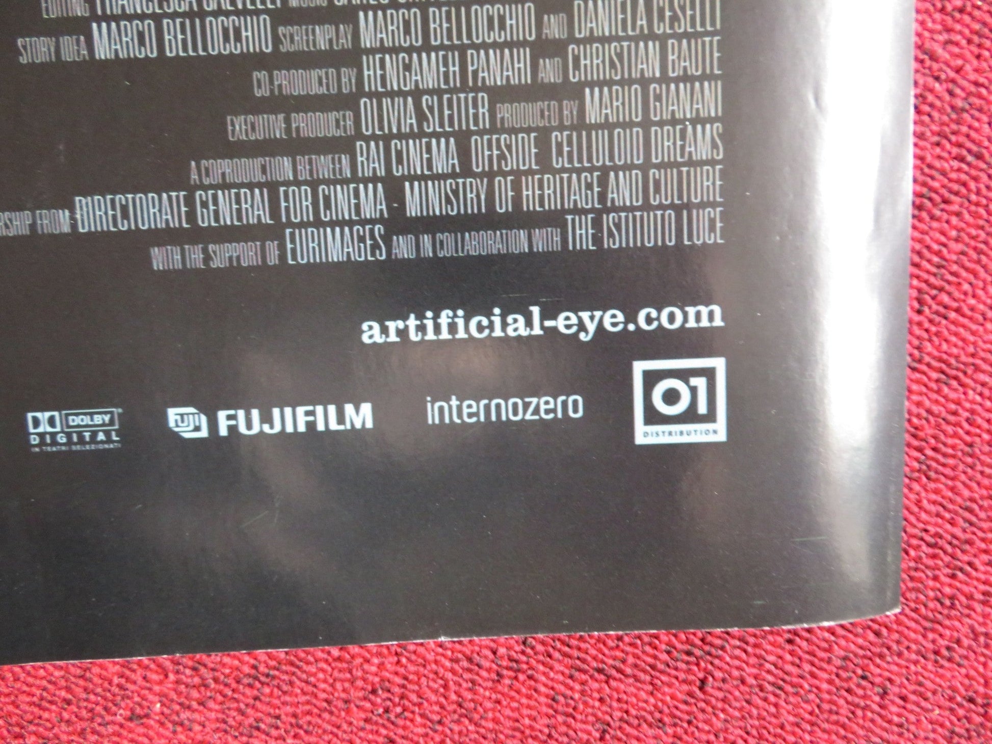 VINCERE UK QUAD (30"x 40") ROLLED POSTER FILIPPO TIMI GIOVANNA MEZZOGIORNO 2009 Rendezvous Cinema Movie posters