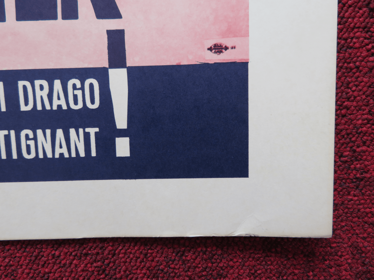 VIOLENT SUMMER US HALF SHEET (22"x 28") POSTER ELEONORA ROSSI DRAGO JEAN 1963 Rendezvous Cinema Movie posters