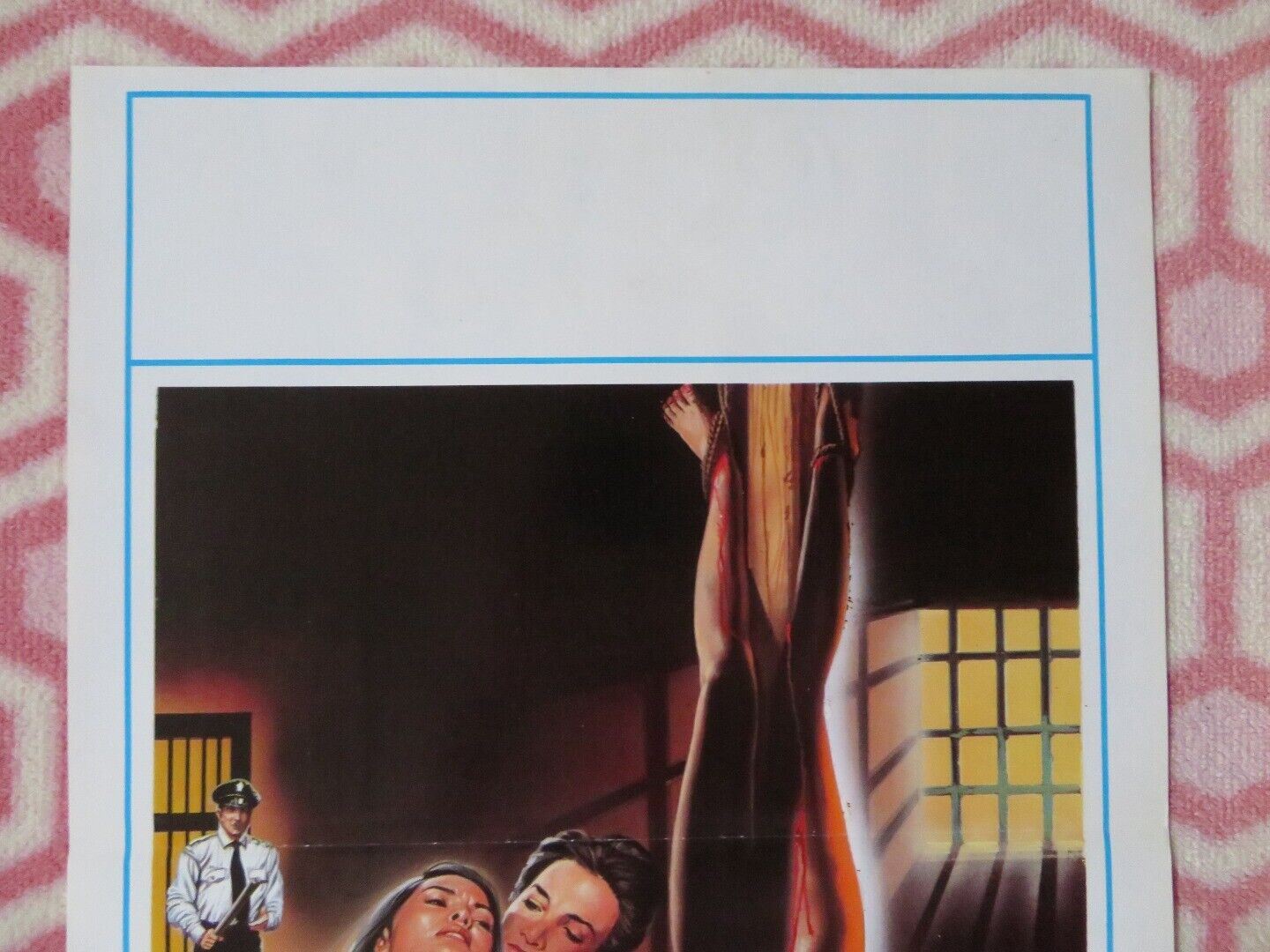 VIOLENZA IN UN CARCERE FEMMINILE ITALIAN LOCANDINA (27.5"x13") POSTER 1982 Movie posters