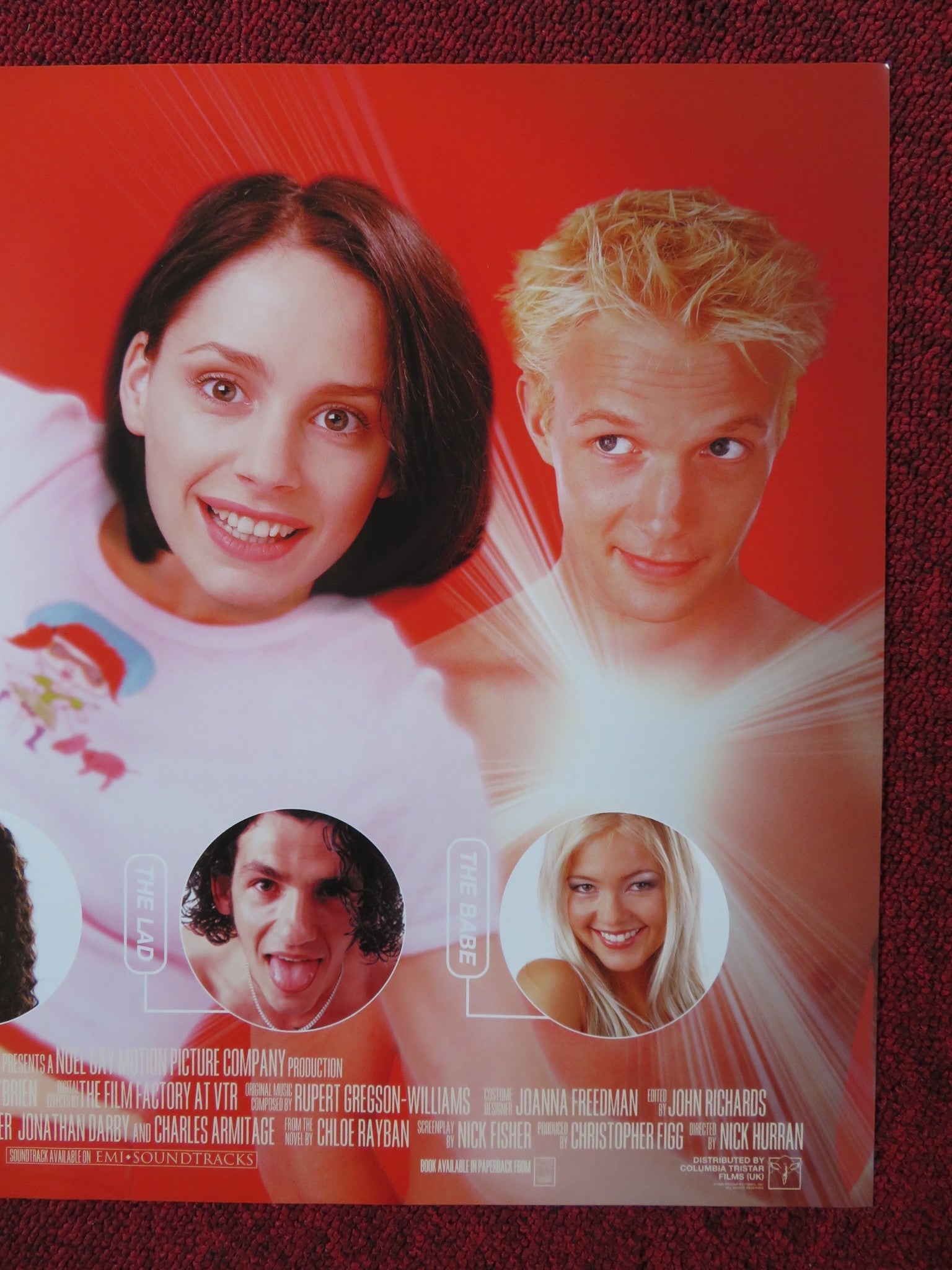 VIRTUAL SEXUALITY UK MINI QUAD POSTER LAURA FRASER PENRY JONES 1999 Rendezvous Cinema Movie posters
