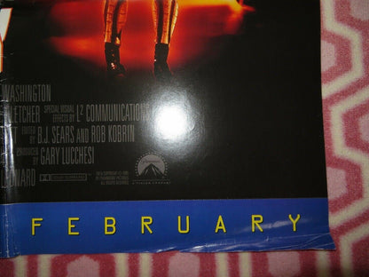 VIRTUOSITY US 38"X 26" VIDEO POSTER FOLDED DENZEL WASHINGTON 1995 Movie posters