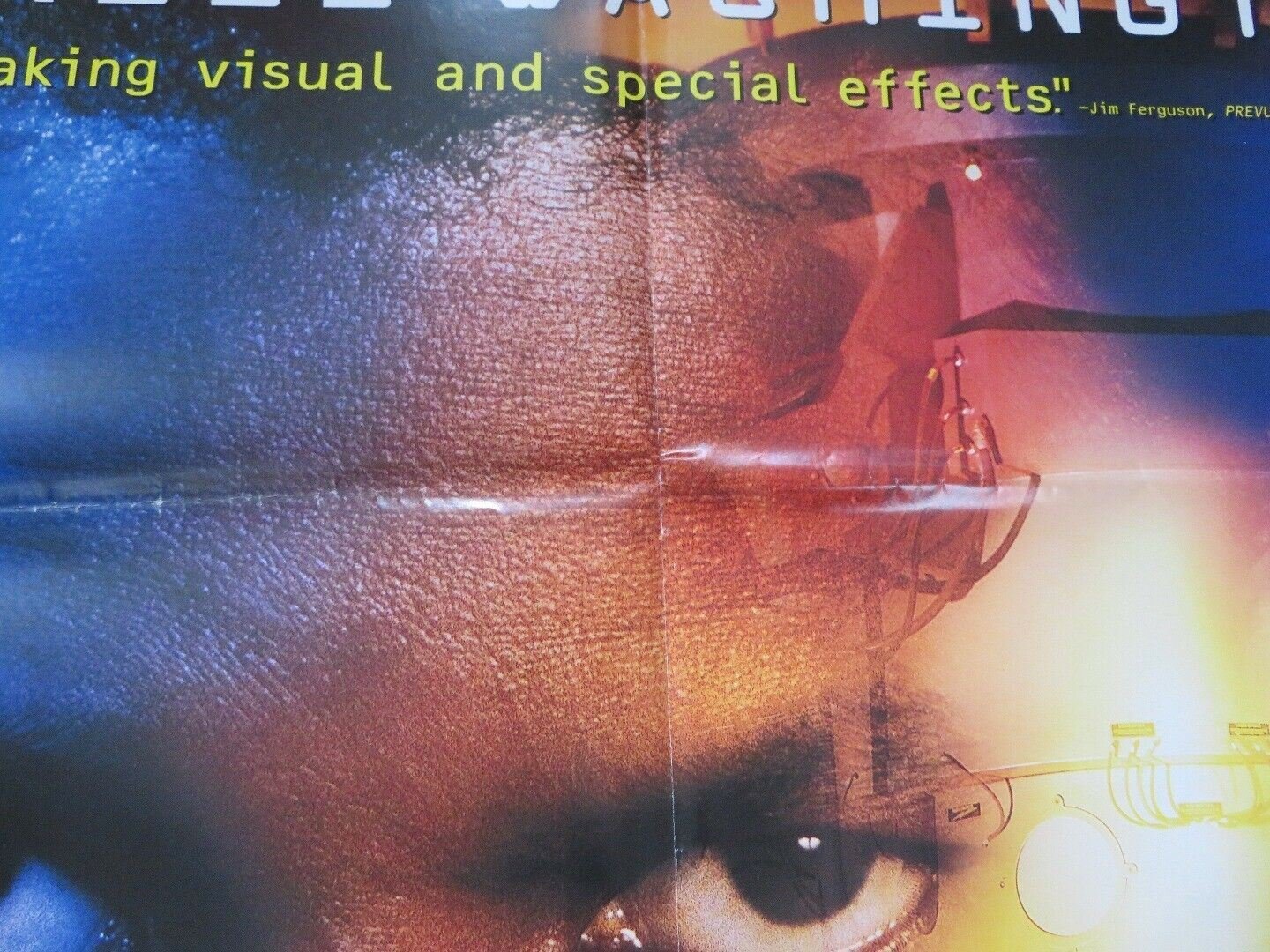 VIRTUOSITY US 38"X 26" VIDEO POSTER FOLDED DENZEL WASHINGTON 1995 Movie posters