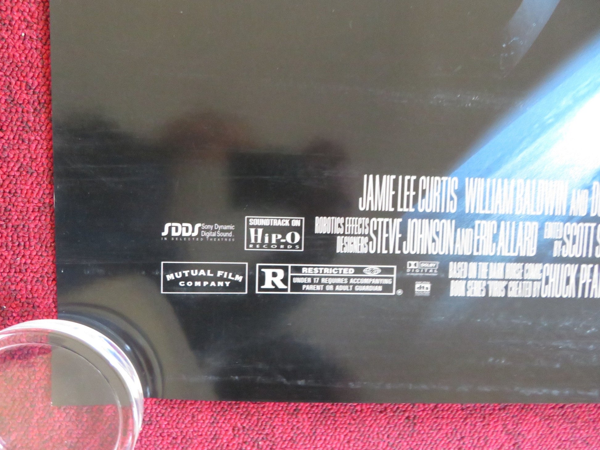 VIRUS - b US ONE SHEET ROLLED POSTER JAMIE LEE CURTIS WILLIAM BALDWIN 1999 Rendezvous Cinema Movie posters