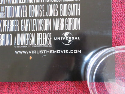 VIRUS - b US ONE SHEET ROLLED POSTER JAMIE LEE CURTIS WILLIAM BALDWIN 1999 Rendezvous Cinema Movie posters