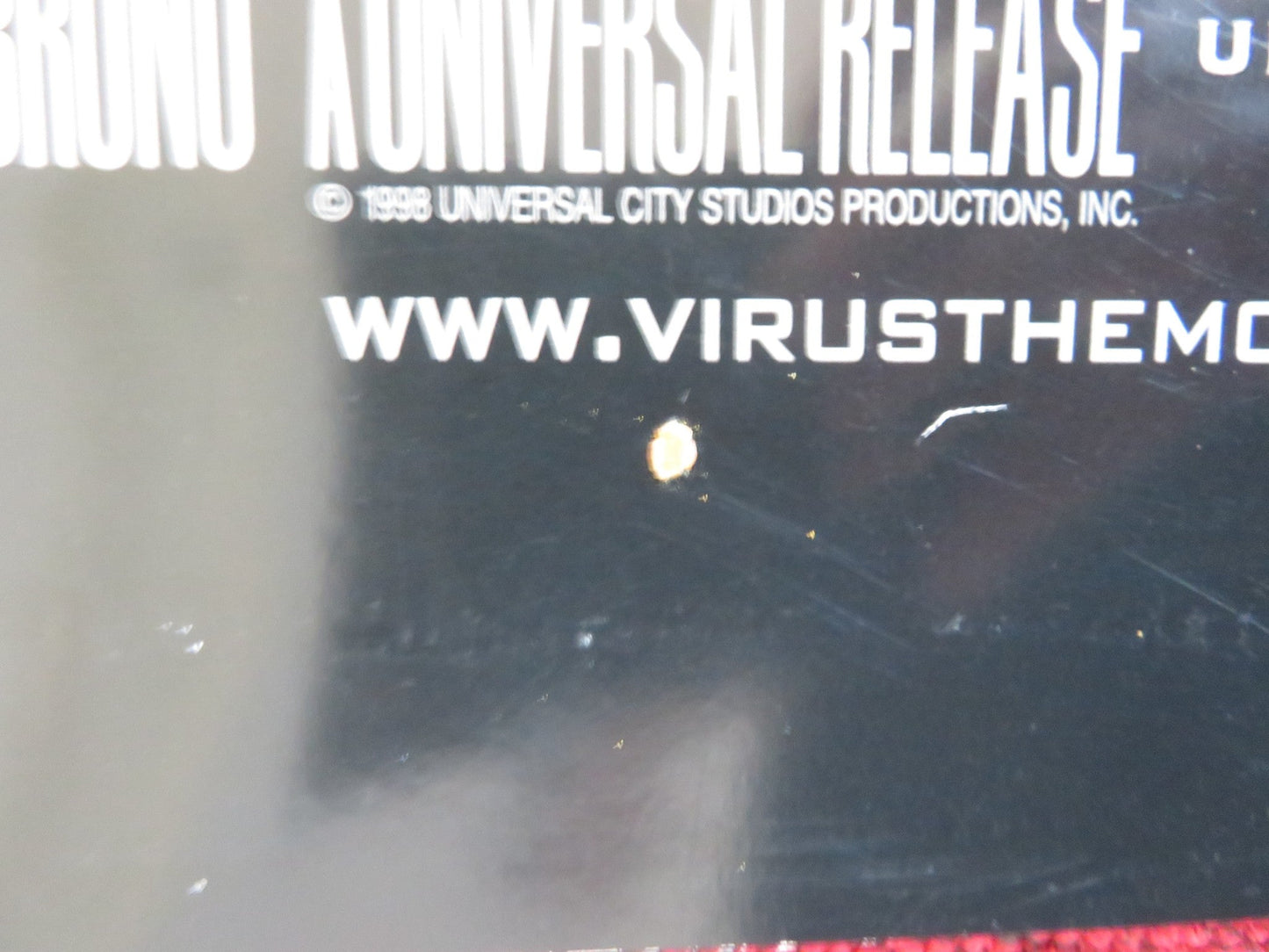 VIRUS - b US ONE SHEET ROLLED POSTER JAMIE LEE CURTIS WILLIAM BALDWIN 1999 Rendezvous Cinema Movie posters