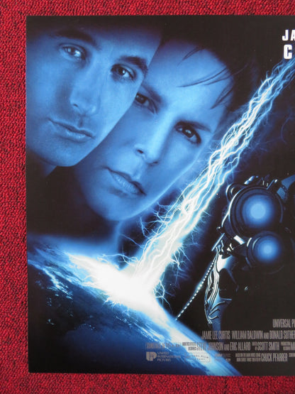 VIRUS UK MINI QUAD POSTER JAMIE LEE CURTIS BALDWIN SUTHERLAND 1999 Rendezvous Cinema Movie posters