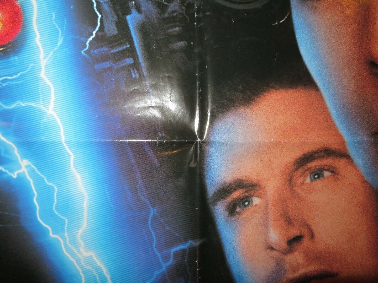 VIRUS VIDEO VHS US ONE SHEET FOLDED POSTER JAMIE LEE CURTIS 1998 Movie posters