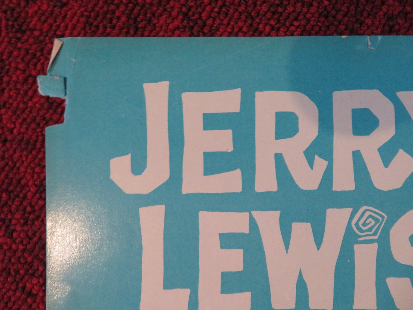 VISIT TO A SMALL PLANET - A ITALIAN FOTOBUSTA POSTER JERRY LEWIS BLACKMAN 1960 Rendezvous Cinema Movie posters