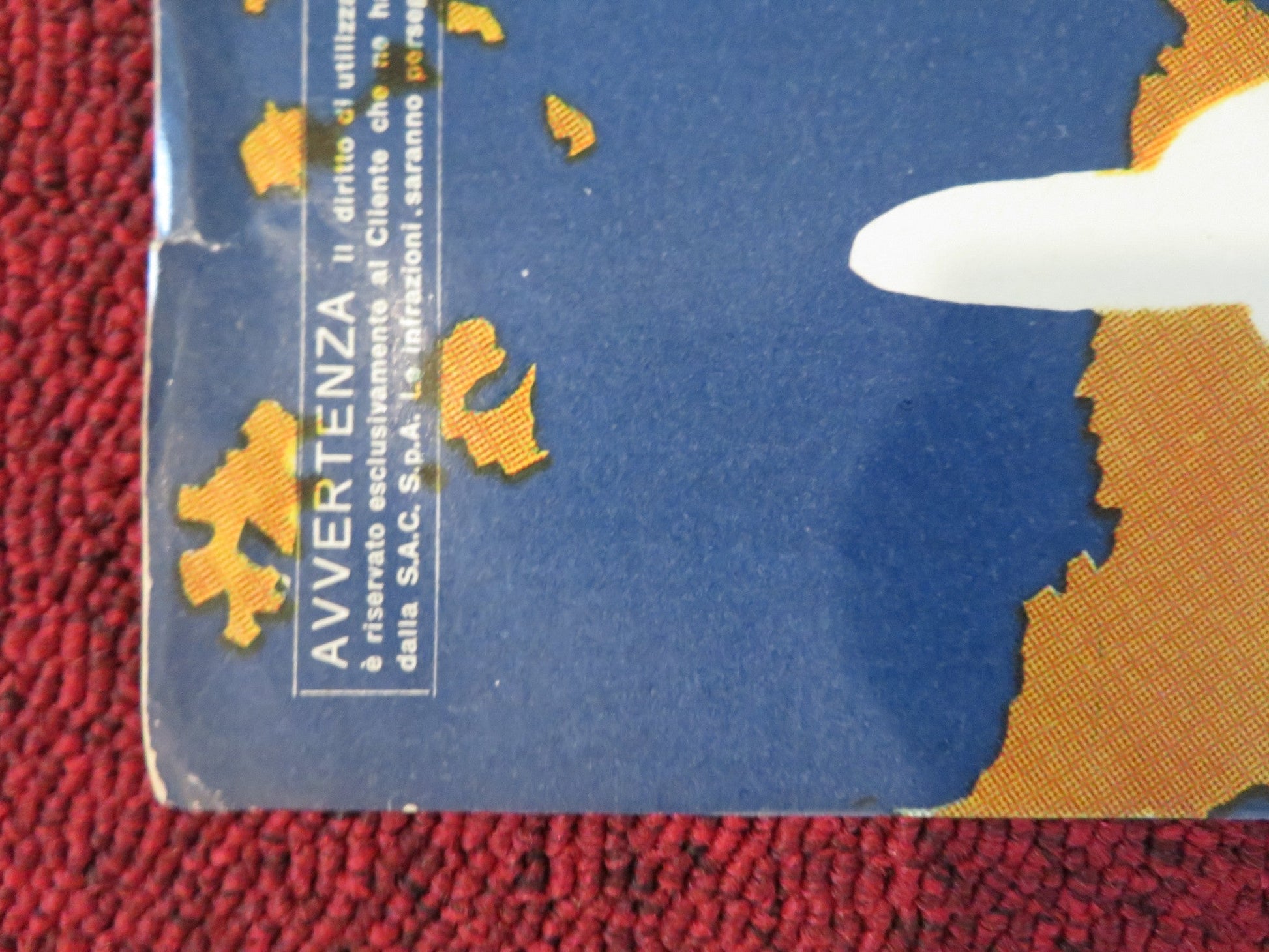 VISIT TO A SMALL PLANET - A ITALIAN FOTOBUSTA POSTER JERRY LEWIS BLACKMAN 1960 Rendezvous Cinema Movie posters