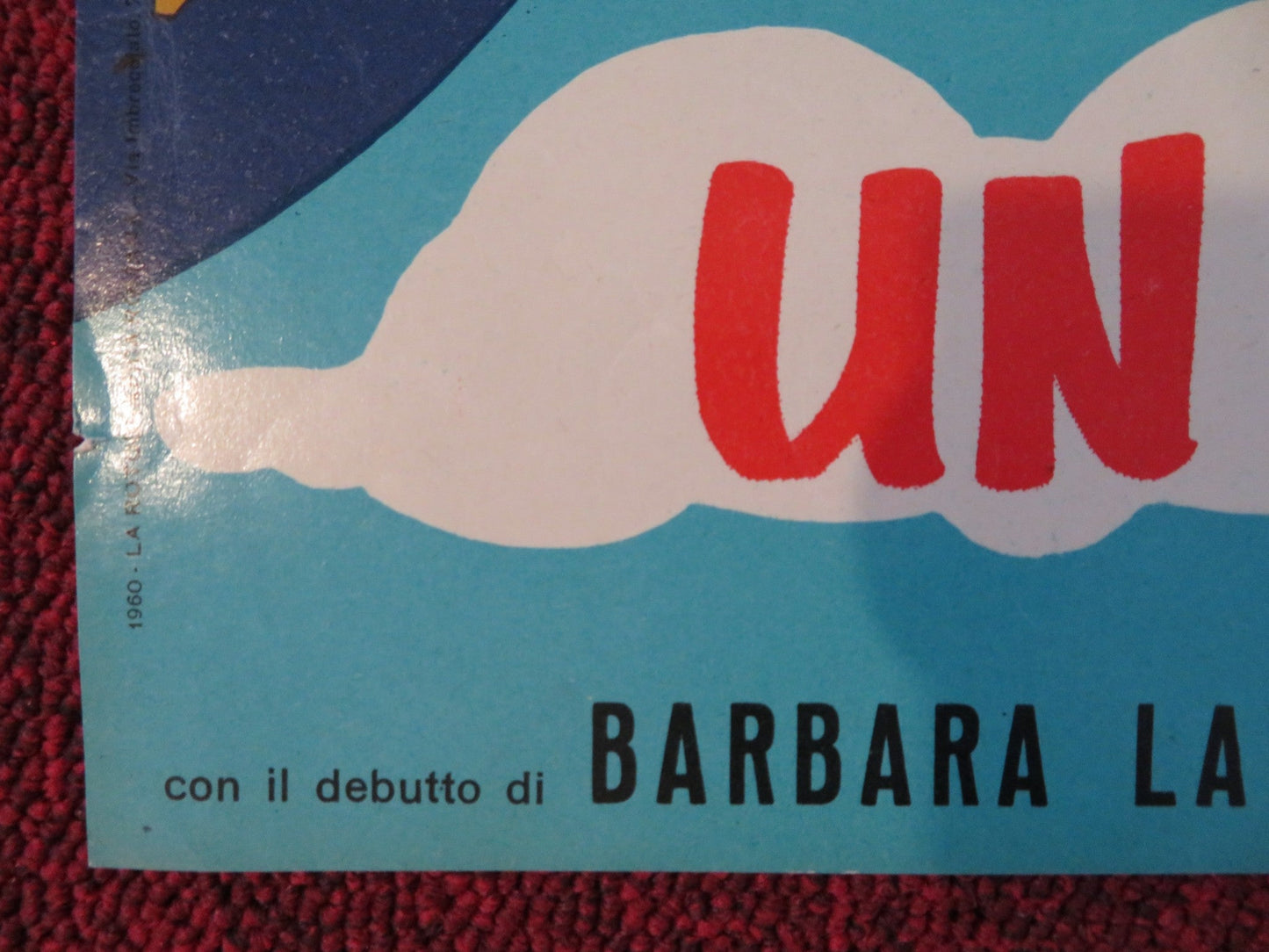 VISIT TO A SMALL PLANET - B ITALIAN FOTOBUSTA POSTER JERRY LEWIS BLACKMAN 1960 Rendezvous Cinema Movie posters