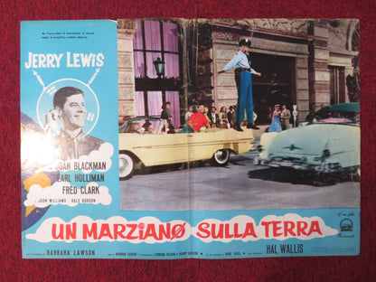 VISIT TO A SMALL PLANET - B ITALIAN FOTOBUSTA POSTER JERRY LEWIS BLACKMAN 1960 Rendezvous Cinema Movie posters