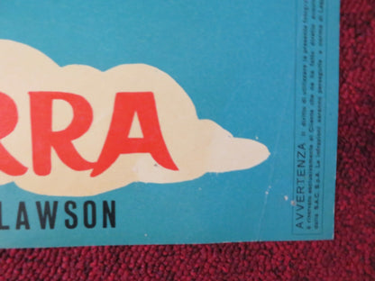 VISIT TO A SMALL PLANET - C ITALIAN FOTOBUSTA POSTER JERRY LEWIS BLACKMAN 1960 Rendezvous Cinema Movie posters