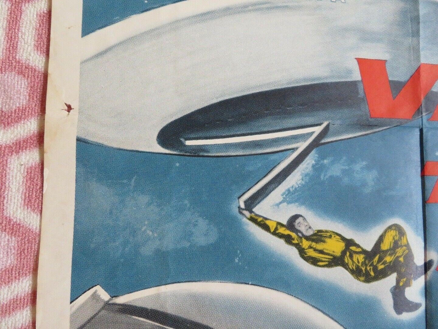 VISIT TO A SMALL PLANET US ONE SHEET POSTER JERRY LEWIS 1960 Movie posters