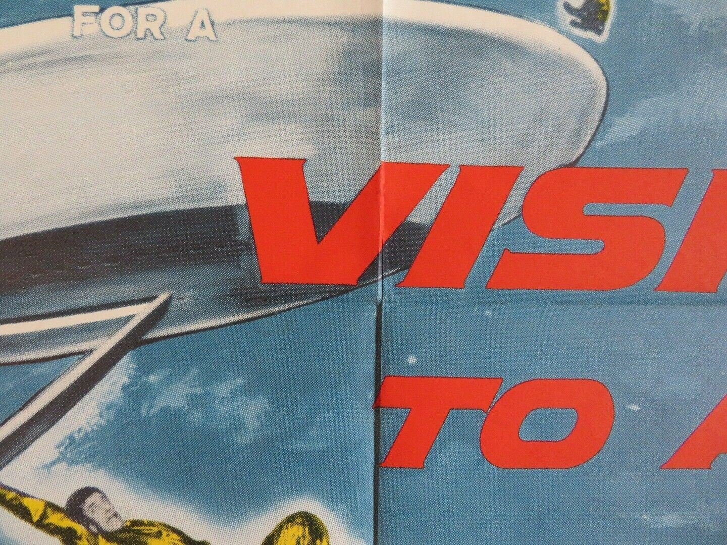 VISIT TO A SMALL PLANET US ONE SHEET POSTER JERRY LEWIS 1960 Movie posters