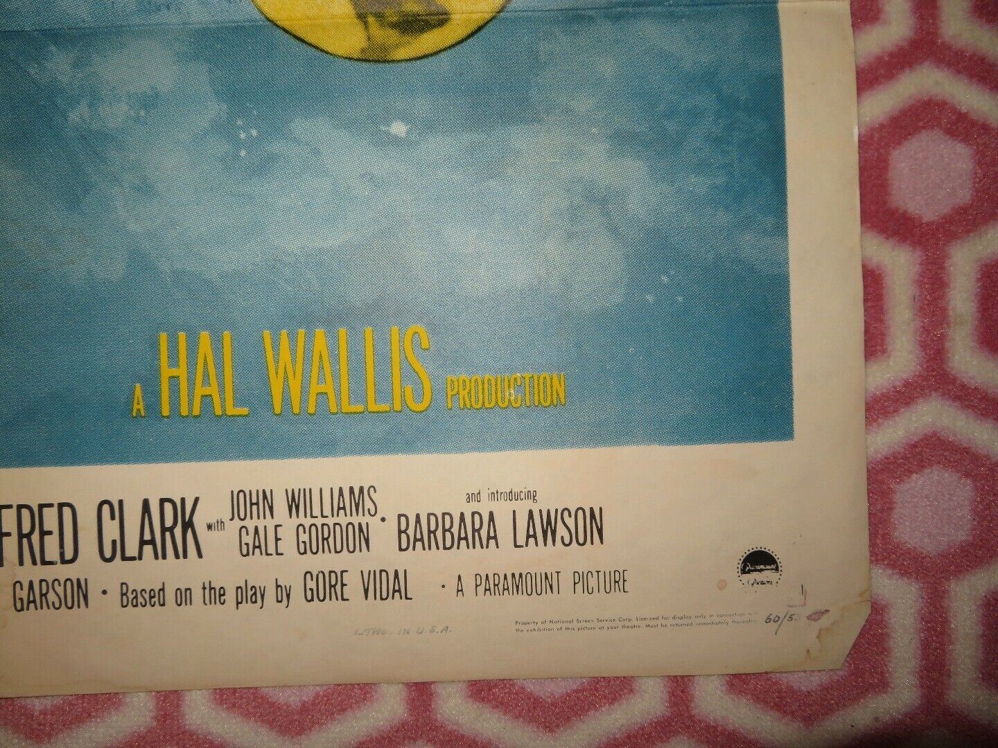 VISIT TO A SMALL PLANET US ONE SHEET POSTER JERRY LEWIS 1960 Movie posters