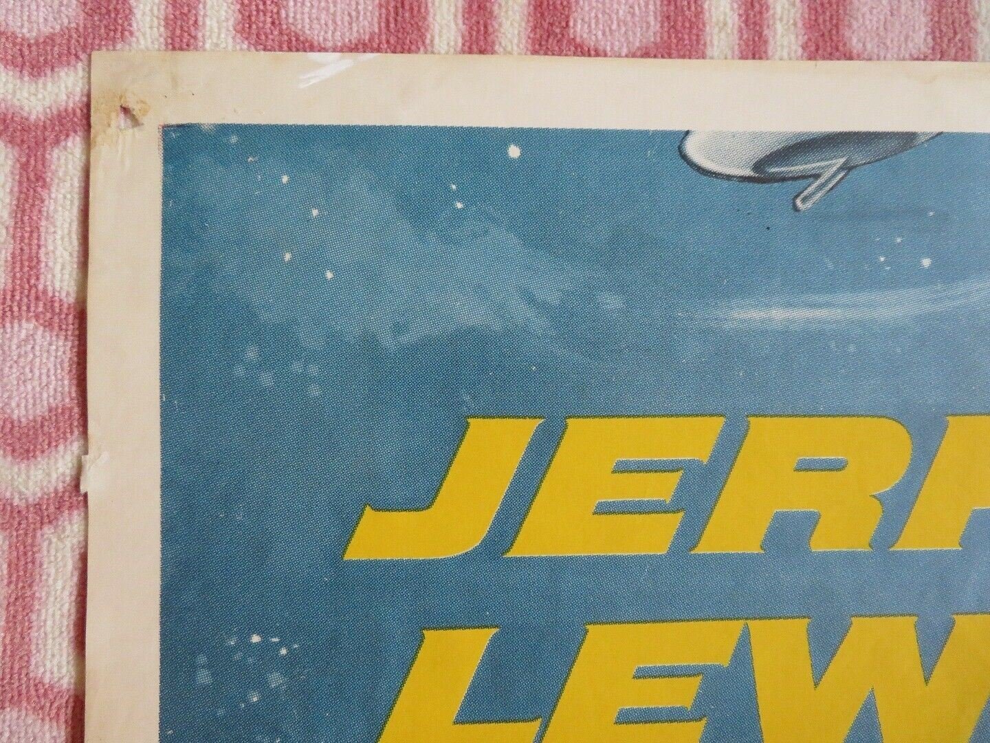 VISIT TO A SMALL PLANET US ONE SHEET POSTER JERRY LEWIS 1960 Movie posters
