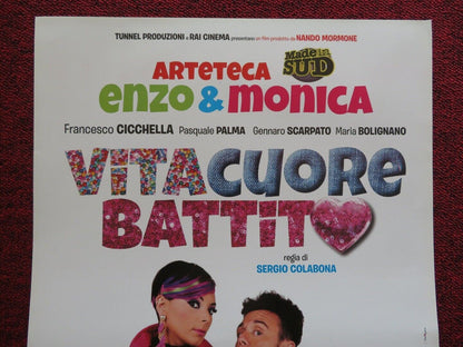 VITA, CUORE, BATTITO ITALIAN LOCANDINA (27"x13") POSTER ENZO LUPPARIELLO 2016 - Rendezvous Cinema