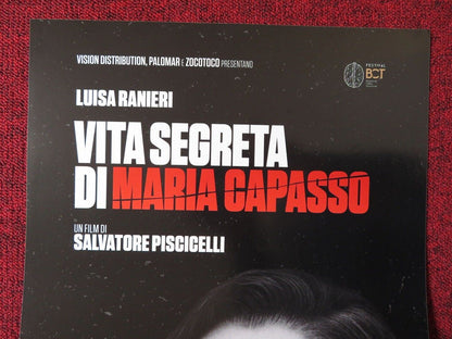 VITA SEGRETA DI MARIA CAPASSO ITALIAN LOCANDINA (26.5"x12.5") POSTER RANIERI '19 - Rendezvous Cinema