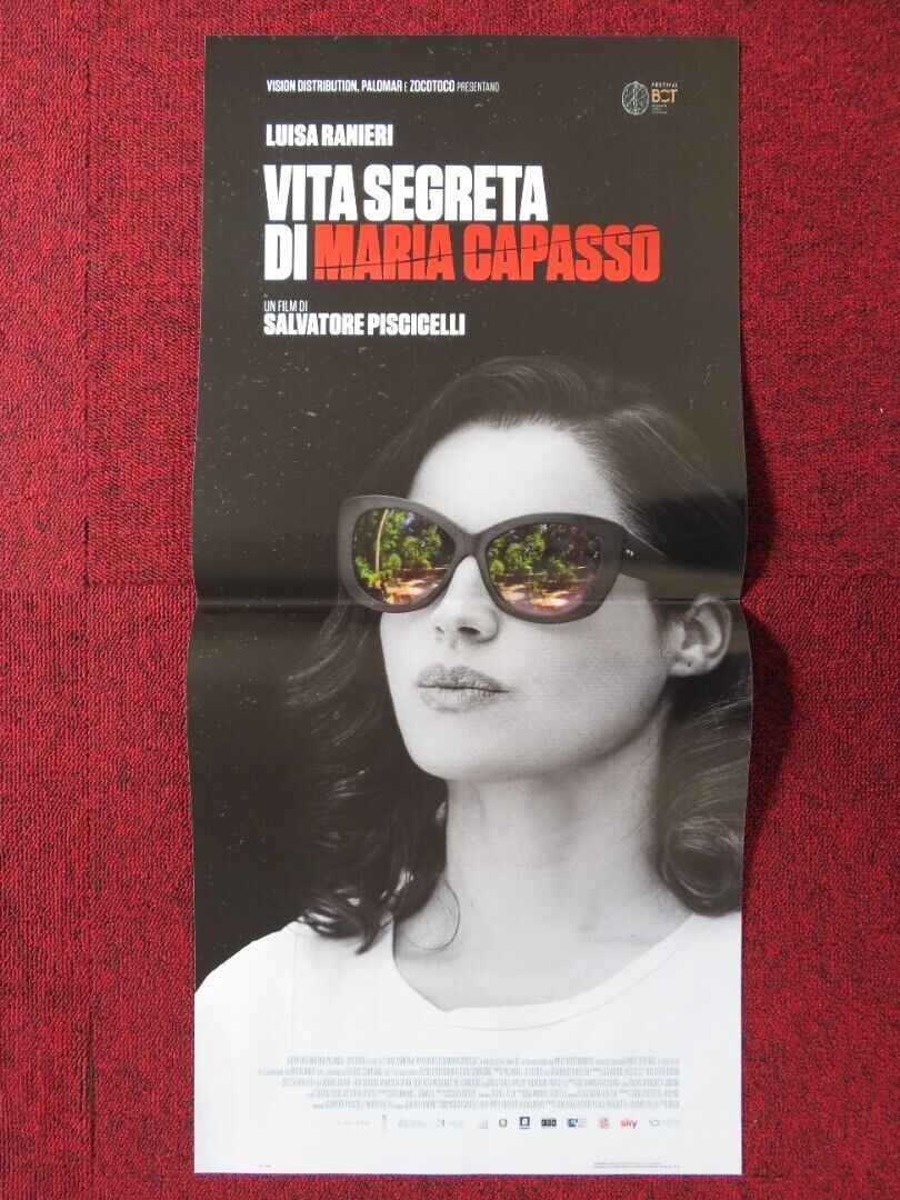 VITA SEGRETA DI MARIA CAPASSO ITALIAN LOCANDINA (26.5"x12.5") POSTER RANIERI '19 - Rendezvous Cinema