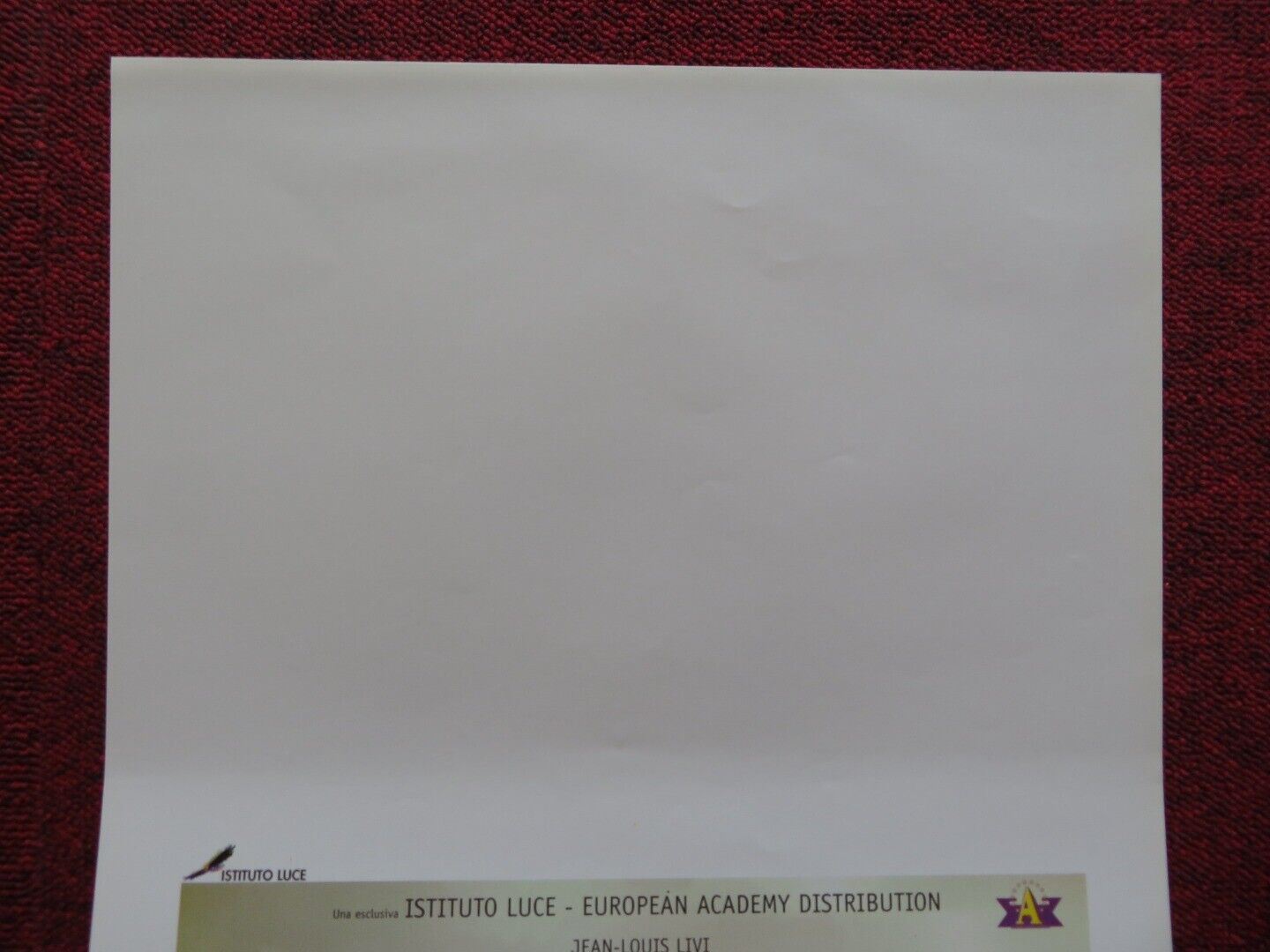 VITE RUBATE / stolen life ITALIAN LOCANDINA (27.5"x13") POSTER E BEART 1998 Movie posters