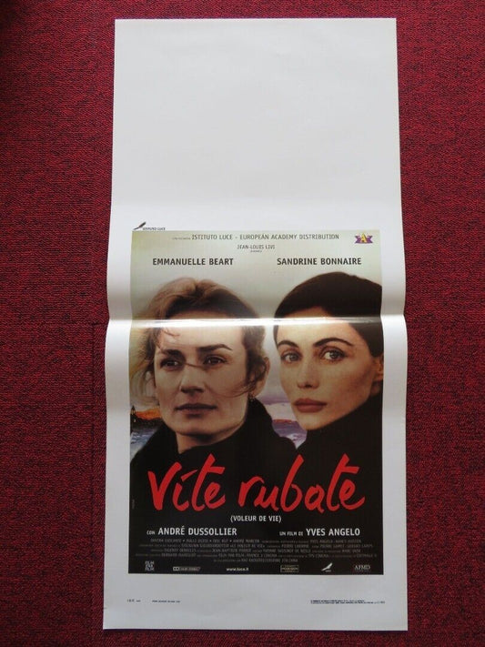 VITE RUBATE / stolen life ITALIAN LOCANDINA (27.5"x13") POSTER E BEART 1998 Movie posters