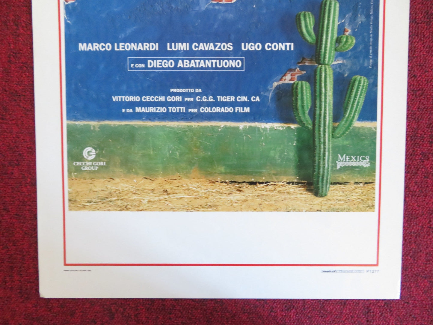VIVA SAN ISIDRO ITALIAN LOCANDINA POSTER DIEGO ABATANTUONO MARCO LEONARDI 1995 Rendezvous Cinema Movie posters