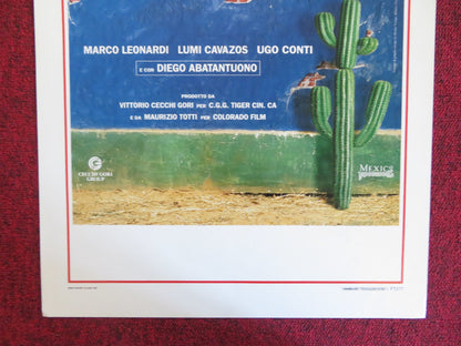 VIVA SAN ISIDRO ITALIAN LOCANDINA POSTER DIEGO ABATANTUONO MARCO LEONARDI 1995 Rendezvous Cinema Movie posters