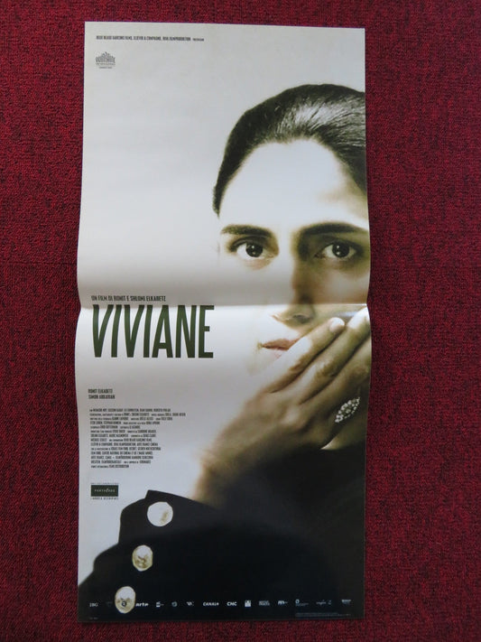 VIVIANE / GETT ITALIAN LOCANDINA POSTER RONIT ELKABETZ SIMON ABKARIN 2014 Rendezvous Cinema Movie posters