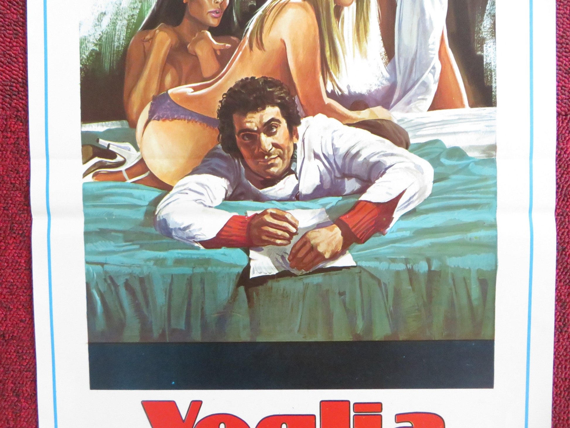 VOGLIA DI DONNA ITALIAN LOCANDINA POSTER GIANNI CAVINA LAURA GEMSER 1978 Rendezvous Cinema Movie posters