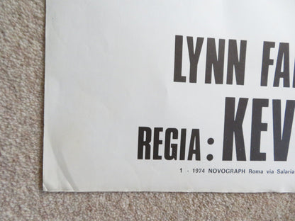 VOICES ITALIAN 2 FOGLIO POSTER DAVID HEMMINGS GAYLE HUNNICUTT 1973 Rendezvous Cinema Movie posters