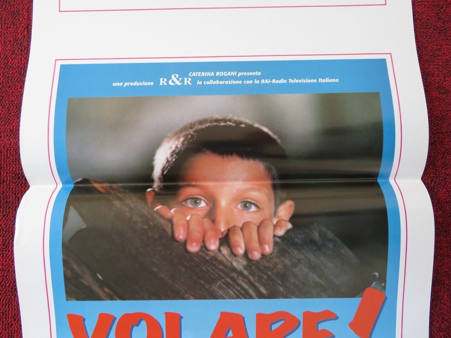 VOLARE! ITALIAN LOCANDINA (27.5"x13") POSTER MASSIMO RANIERI MARINA SUMA 1999 Movie posters