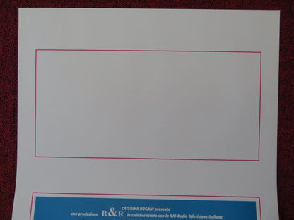 VOLARE! ITALIAN LOCANDINA (27.5"x13") POSTER MASSIMO RANIERI MARINA SUMA 1999 Movie posters