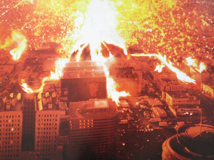 VOLCANO UK QUAD (30"x 40") ROLLED POSTER TOMMY LEE JONES ANN HECHE 1997 Rendezvous Cinema Movie posters