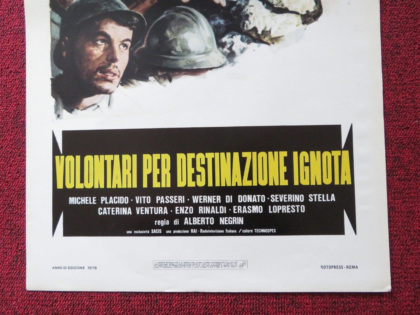 VOLONTARI PER DESTINAZIONE IGNOTA ITALIAN LOCANDINA POSTER CHIAPPERINI 1979 Rendezvous Cinema Movie posters