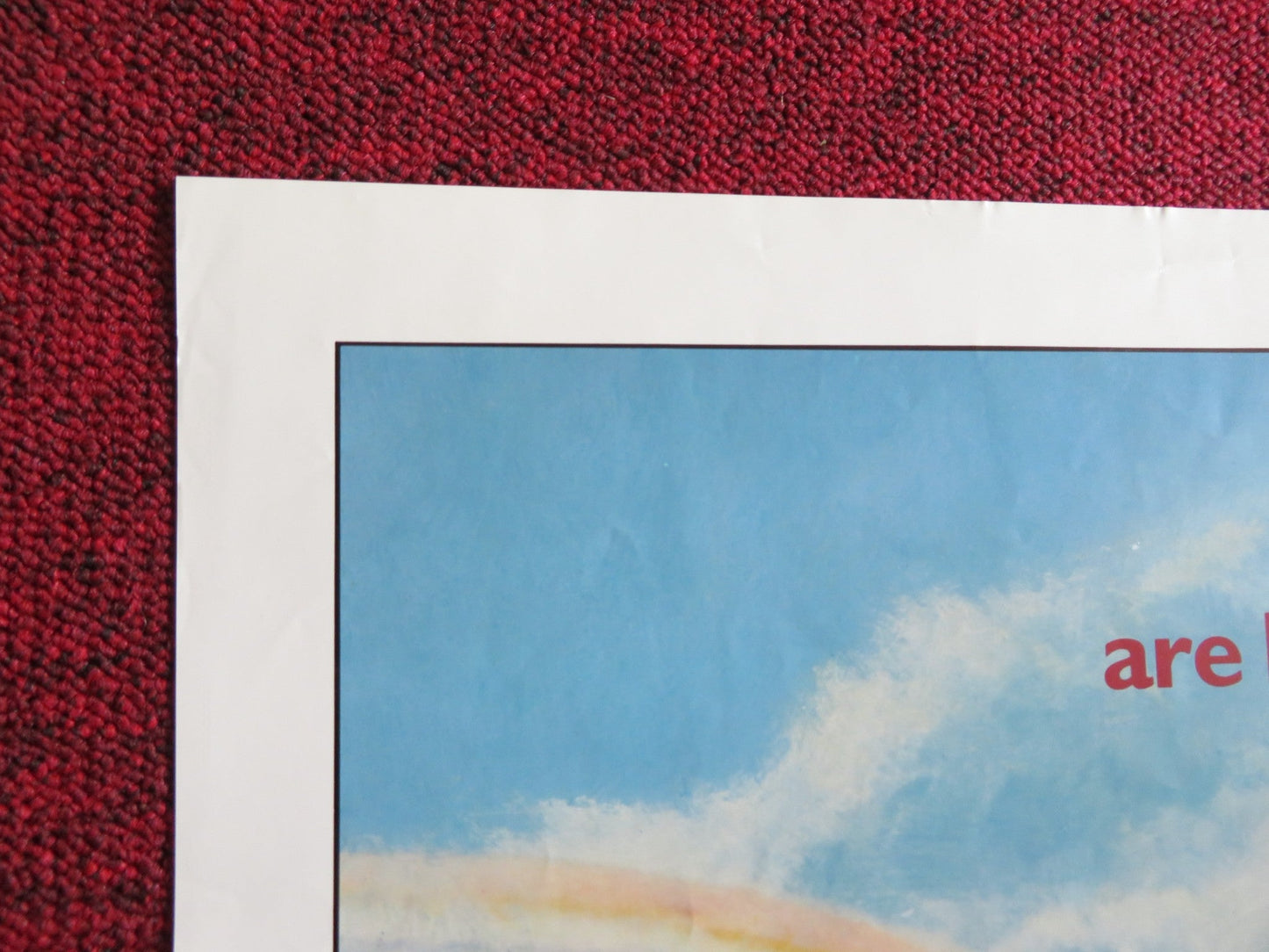 VOLUNTEERS FOLDED US ONE SHEET POSTER TOM HANKS JOHN CANDY 1985 Rendezvous Cinema Movie posters