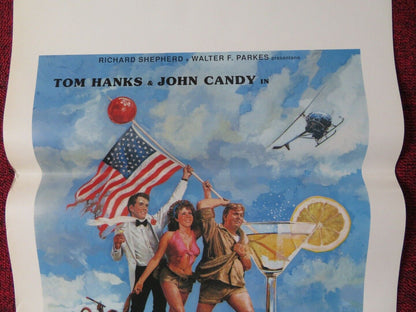 VOLUNTEERS ITALIAN LOCANDINA (27.5"x13") POSTER TOM HANKS JOHN CANDY 1985 Movie posters