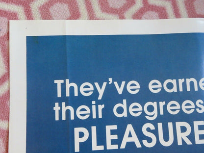 VOLUPTUOUS GRADUATES FOLDED US ONE SHEET POSTER SALLY MARSHALL PENNY WARDEN '80 - Rendezvous Cinema