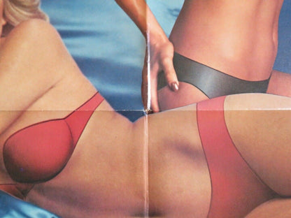 VOLUPTUOUS GRADUATES FOLDED US ONE SHEET POSTER SALLY MARSHALL PENNY WARDEN '80 - Rendezvous Cinema