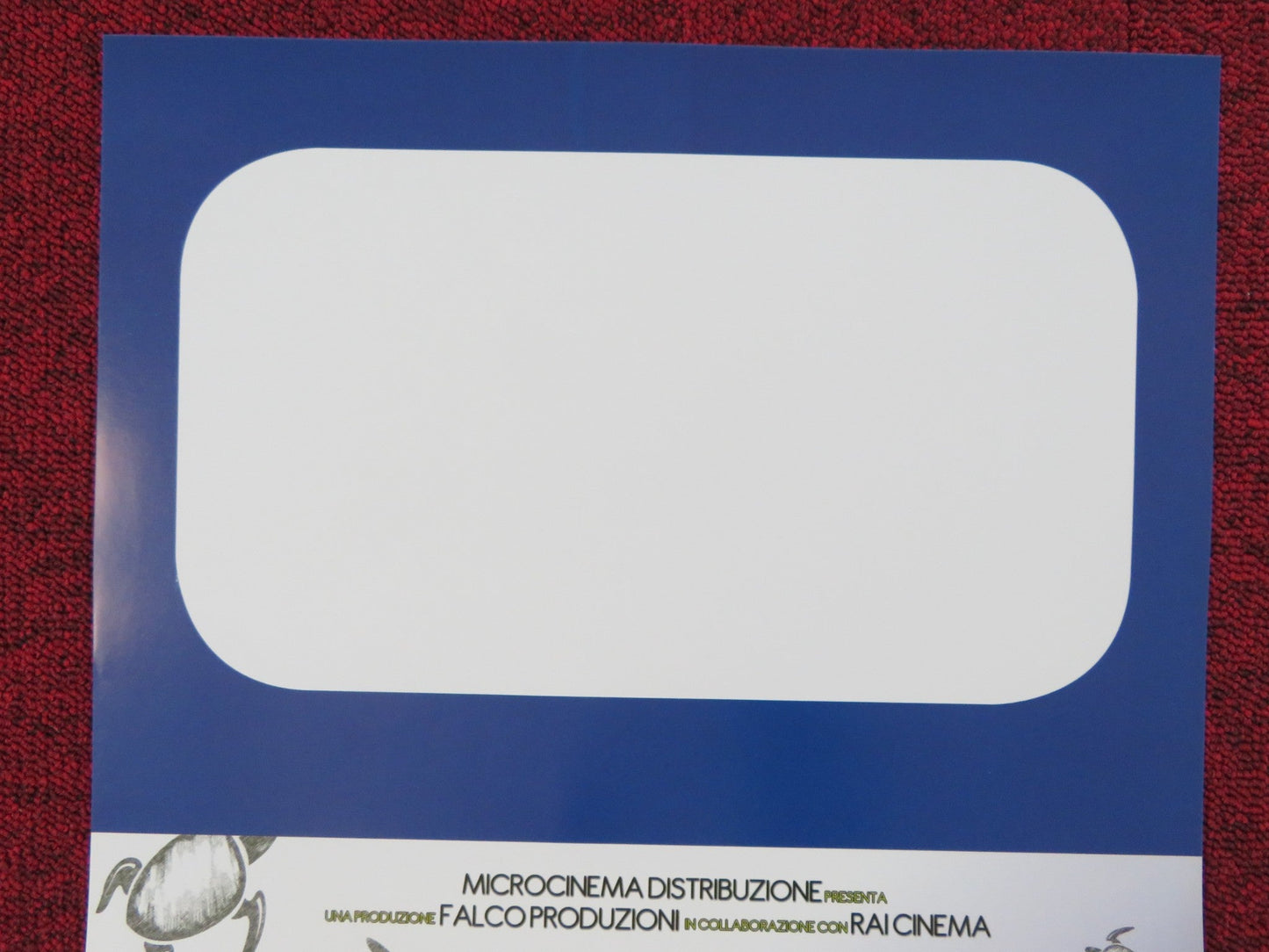 VORREI VEDERTI BALLARE ITALIAN LOCANDINA POSTER PAOLA BARALE F. CASTELLANO 2012 Rendezvous Cinema Movie posters