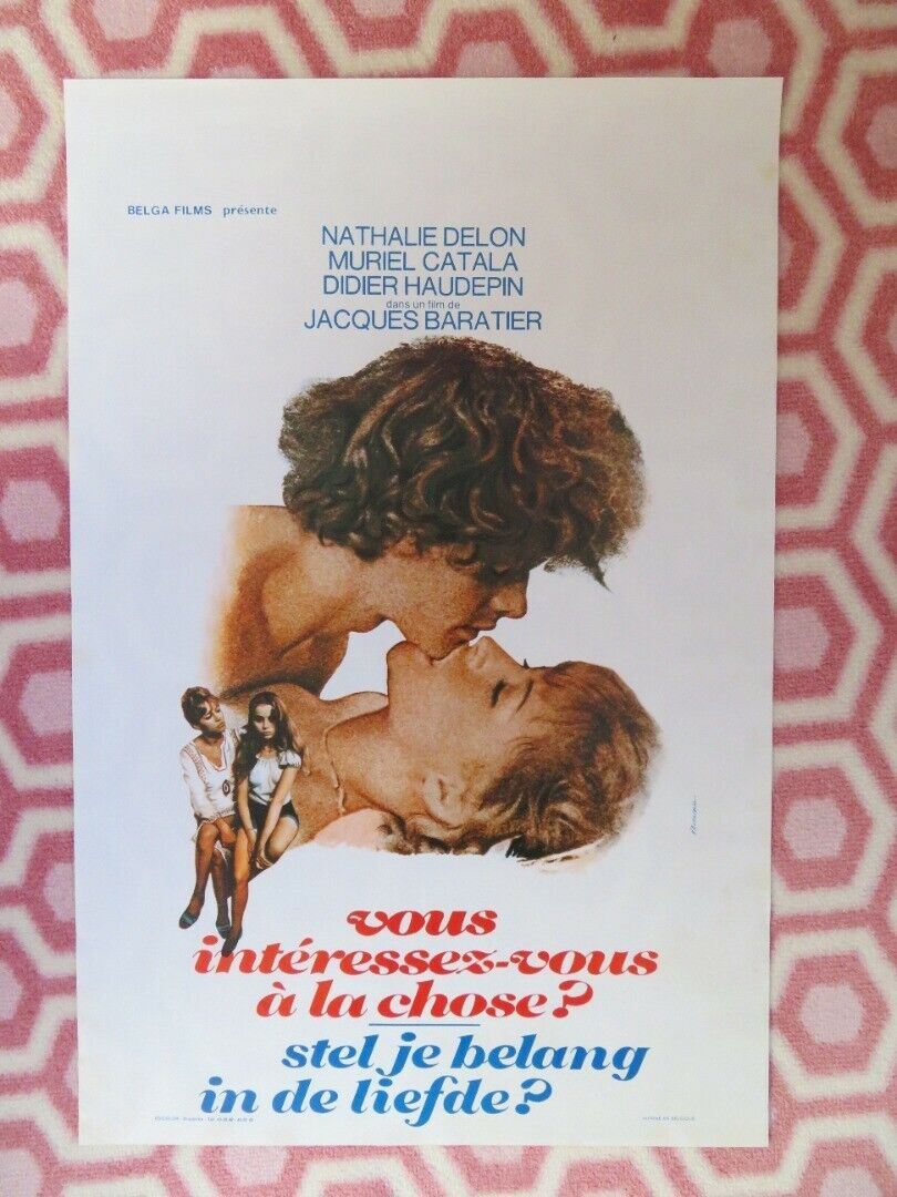 VOUS INTERESSEZ VOUS A LA CHOSE? BELGIUM (21.5"x14.5") POSTER 1974 Movie posters