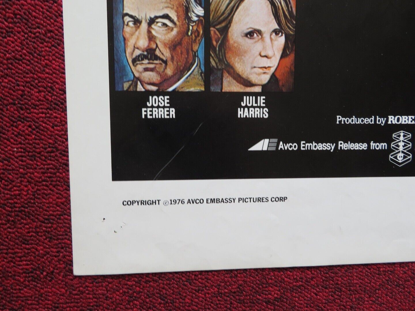 VOYAGE OF THE DAMNED FOLDED US ONE SHEET POSTER FAYE DUNAWAY OSKAR WERNER 1976 Movie posters