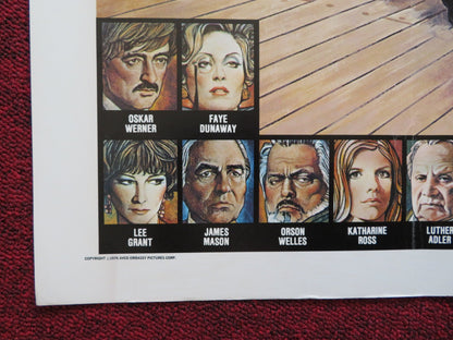 VOYAGE OF THE DAMNED US HALF SHEET (22"x 28") POSTER FAYE DUNAWAY OSKAR WERNER Rendezvous Cinema Movie posters