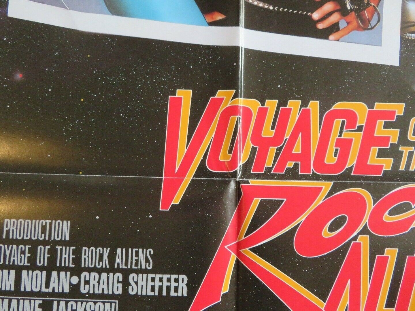 VOYAGE OF THE ROCK ALIENS US ONE SHEET POSTER PIA ZADORA TOM NOLAND 1984 Movie posters