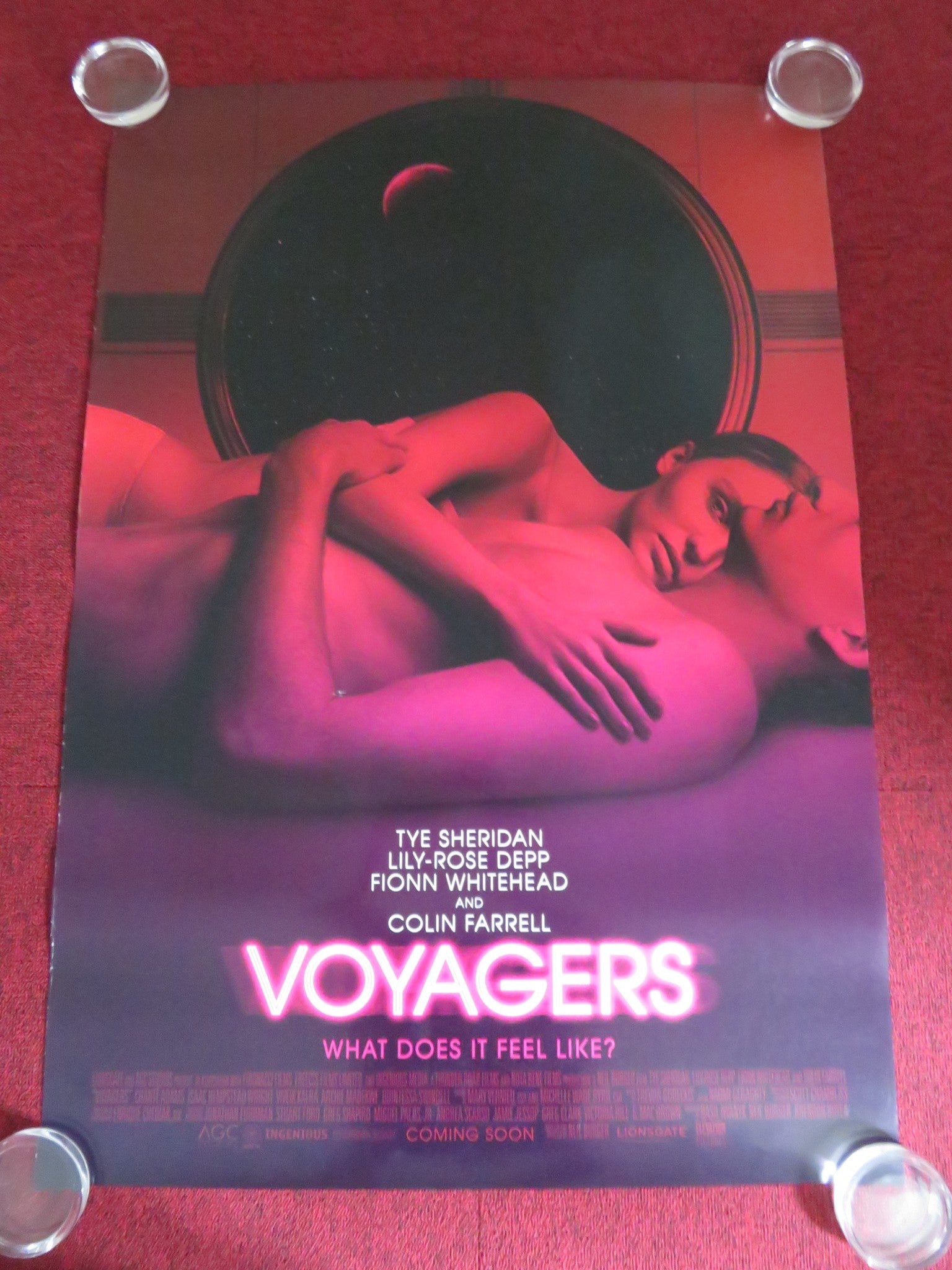 VOYAGERS US ONE SHEET ROLLED POSTER TYE SHERIDAN LILY - ROSE DEPP 2021 Rendezvous Cinema Movie posters