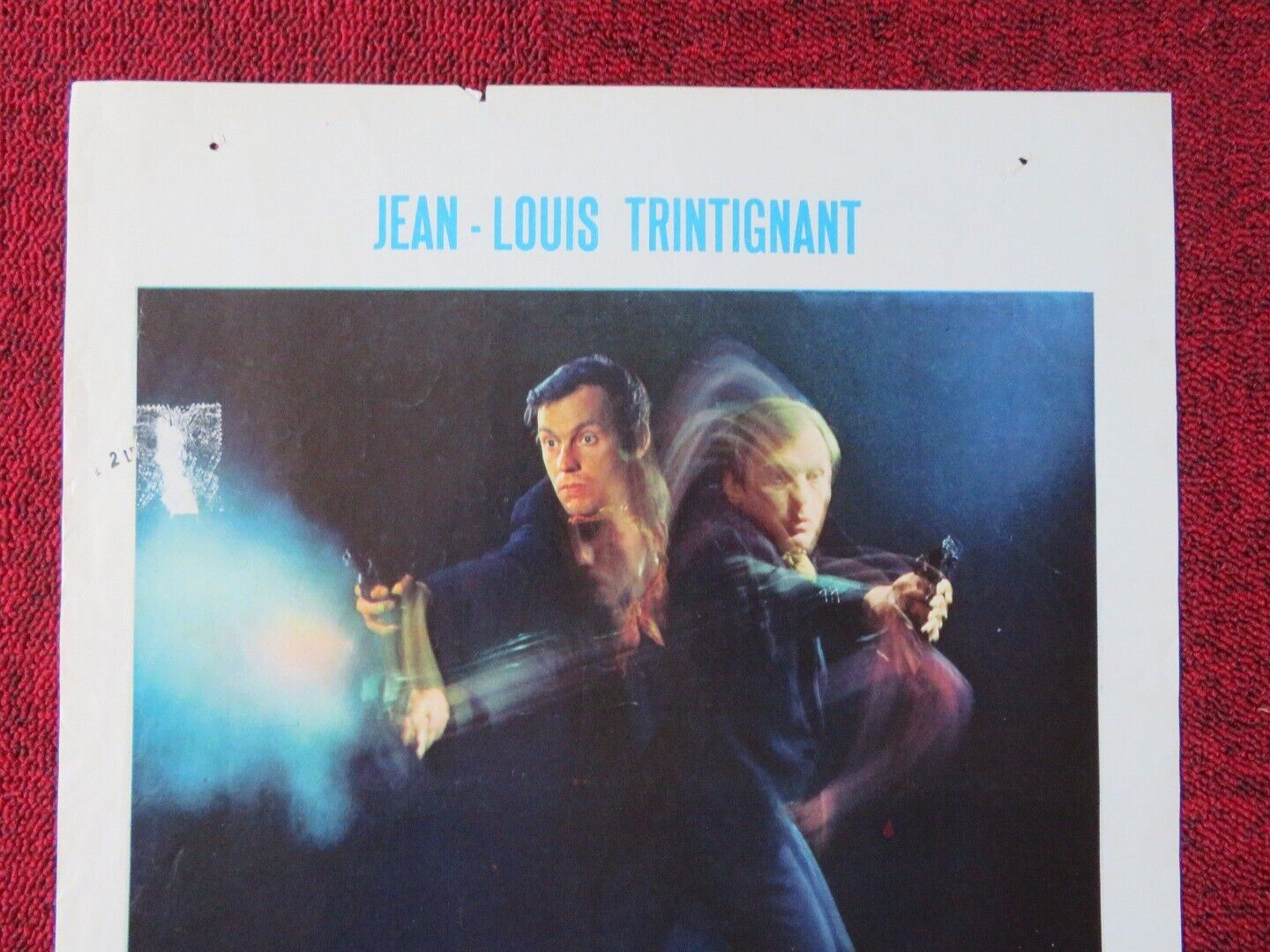 VOYOU / The Crook ITALIAN LOCANDINA (27.5"x13") POSTER CLAUDE LELOUCH 1971 Movie posters