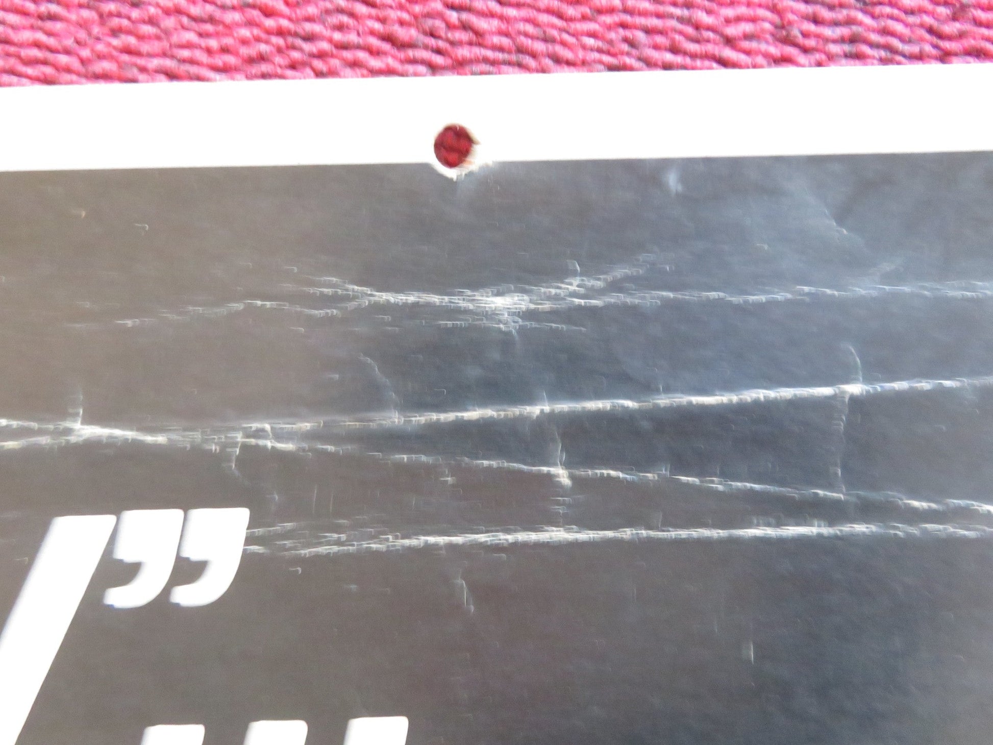 W IS THE MARK OF DEATH US INSERT (14"x 36") POSTER TWIGGY MICHAEL WITNEY 1974 Rendezvous Cinema Movie posters