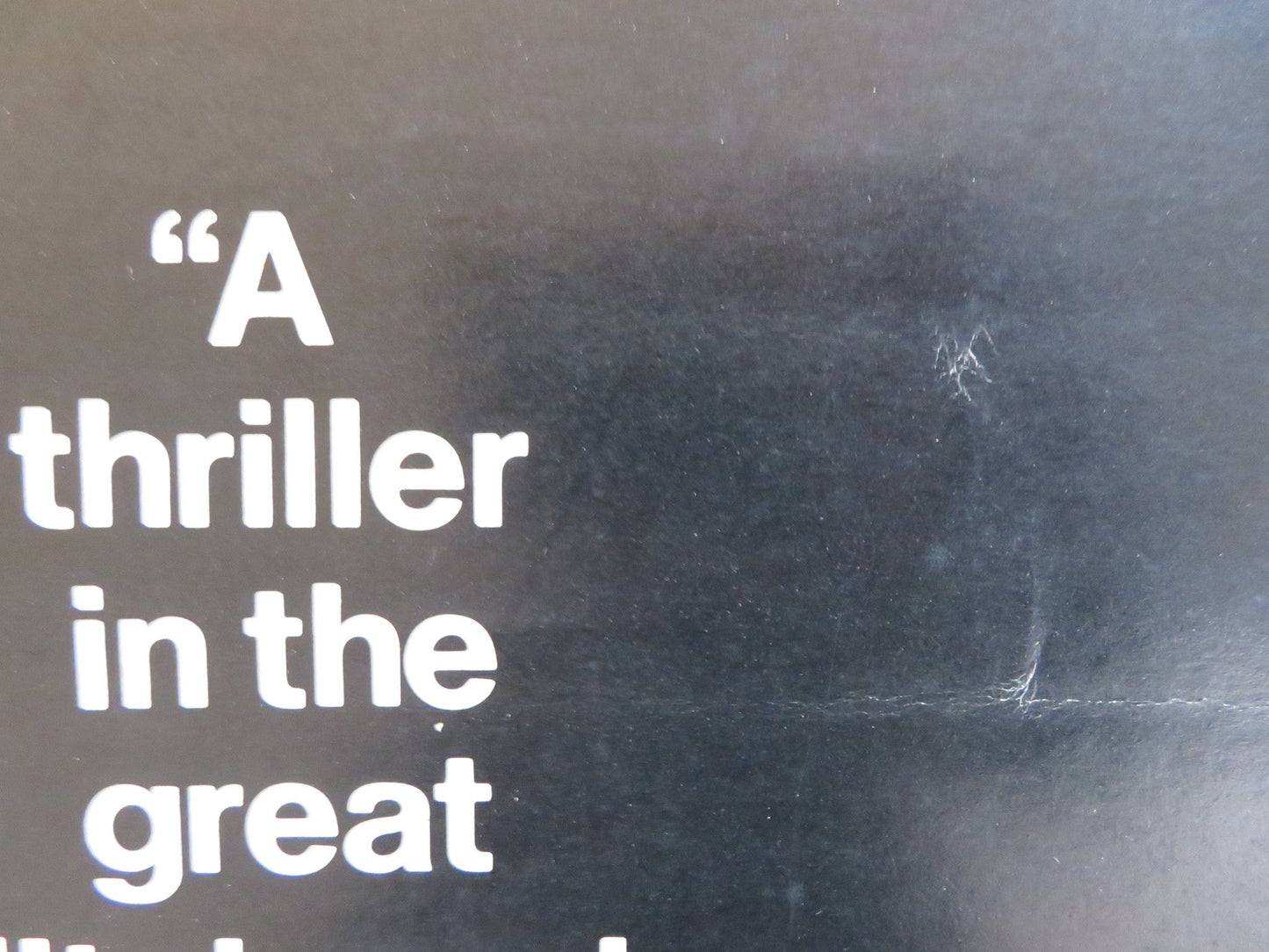 W IS THE MARK OF DEATH US INSERT (14"x 36") POSTER TWIGGY MICHAEL WITNEY 1974 Rendezvous Cinema Movie posters